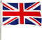 FSFLAG Bandiera della Gran Bretagna 9,6 x 1,5 m, bandiera Union Jack, poliestere rinforzato 400D con due occhielli in ottone, bandiere del Regno Unito per esterni artigianale resistenza allo