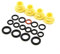 TENREV For Ka-rc-her Pressure Washer O-Ring Nozzle Set Fits For K2 K3 K4 K5 K6 K7 2.640-729.0 Car Washer Accessories Parts replacement