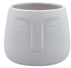 VINTHERA Moa Pot Géométrique Céramique 13 x 11 cm