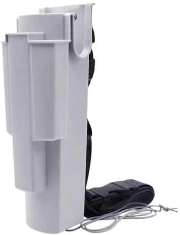 Window Cleaning Holster with Belt - Detachable Side Bucket Squeegee Holder Tool Belt (Grey)