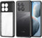 Lemxiee Funda para Xiaomi Poco X6 Pro 5G Cover,Ultrafino Ultraligero Funda de Silicona Flexible + acrílico Transparente para Xiaomi Poco X6 Pro 5G Case