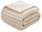 MIULEE Kuscheldecke Flauschig Decke Fleecedecke Flanell Einfarbig Wohndecken Couchdecke Flauschig Überwurf Mikrofaser Tagesdecke Sofadecke Blanket Für Sofa Schlafzimmer 50x60Inch 125x150cm Beige
