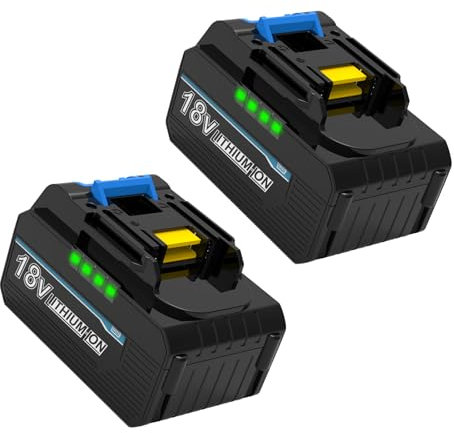 XNJTG 18V 5,5Ah Batterie de Rechange pour Makita 18V BL1860 BL1850 BL1850B BL1860B BL1840B BL1840 BL1830 BL1835