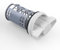DC97-16991A Waschwasser-Ablaufpumpenfilter passend für Samsung Washing WF42H5600AP, WF42H5000AW, WF42H5600AW/A2, WF42H5000AW/A2, WF42H5600AP/A2, W45R6100A, WF50K7500A
