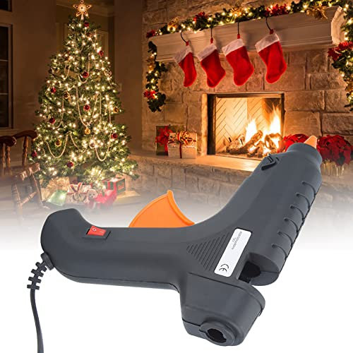 Pistolet à Colle Thermofusible électrique 40W, Outil de Réparation Thermique, Kit de Décoration de Cour, Modèle D'arbre de Noël, Bricolage