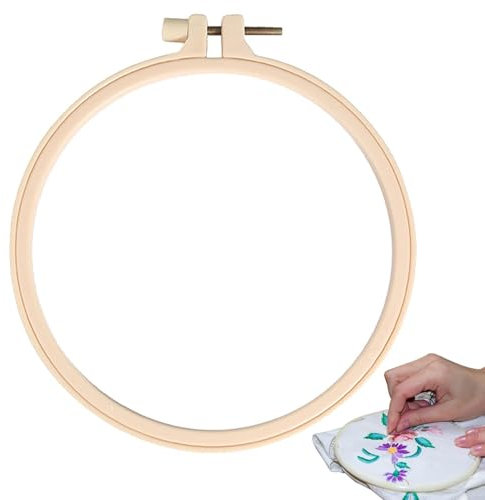 Cerchio da ricamo, cerchio rotondo da ricamo, telaio a cerchio da ricamo, forbici da cucito vecchio stile, orecchini a pois per anello da ricamo a mano