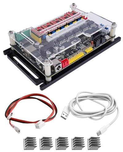 Ieron Scheda di Controllo GRBL per Macchina per Incisione CNC 300W 500W 4 Assi 32 Bit Controller mandrino