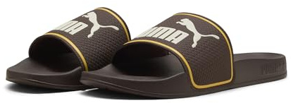 PUMA Erwachsene Leadcat 2.0 Sandalen 35.5, Chocolate Brown Alpine Snow Yellow Sizzle White