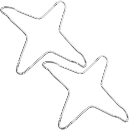 VILLCASE 2pièces Réducteur De Feu De Gaz Pour Wok Support Antidérapant Pour Petite Casserole Accessoire De Cuisson Pour Cuisinière à Gaz Compatible Avec Cafétiere Et