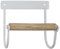 Toilettenpapierhalter m/Holzrolle
