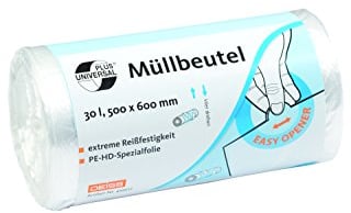 Müllbeutel DEISS UNIVERSAL PLUS 30 L, 100-er Pack