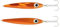 Spro Pilker Norwegen angeln Köder - Pilk X 400g Orange Flash