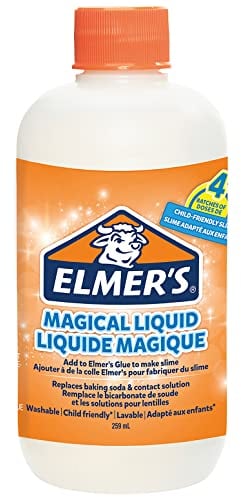 Elmer's Liquido Magico per Slime, Ottimo per Realizzare Slime, Flacone da 258.77 ml, Incolore