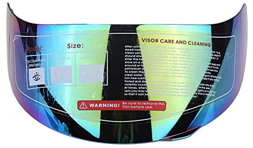 KIMISS Lentille de Visière de Casque de x 12.5cm Protection antidéflagrante et pour 316 902 AGV K5 K3SV (C)