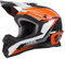 O'NEAL | Motocross-Helm | MX Enduro Motorrad | ABS-Schale, , Lüftungsöffnungen für optimale Belüftung & Kühlung | 1SRS Helmet Stream | Erwachsene | Schwarz Orange | Größe XXL