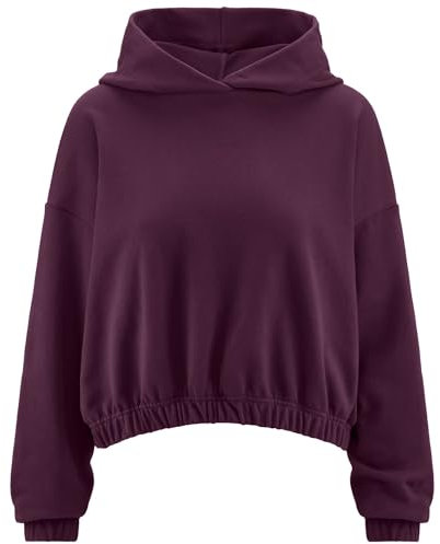 Kappa 222 Banda 10 Vajolet Felpa, Viola Viola/Arancione Blazing/B, L Donna