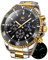 OLEVS Herrenuhren Chronograph Edelstahl Analog Japan Quarz Mondphase Uhr Wasserdicht Datum Business Klassisch Leuchtend Uhren für Männer