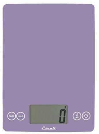 Escali Arti – Balance à café numérique classique pour expresso et plan de travail, capacité de 6,8 kg, violet