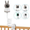 ieGeek Baby Monitor Stand, Flexible Baby Monitor Holder for Baby Crib, Compatible Baby 1T, Baby 4 and Any Camera with 1/4 Screw Mount