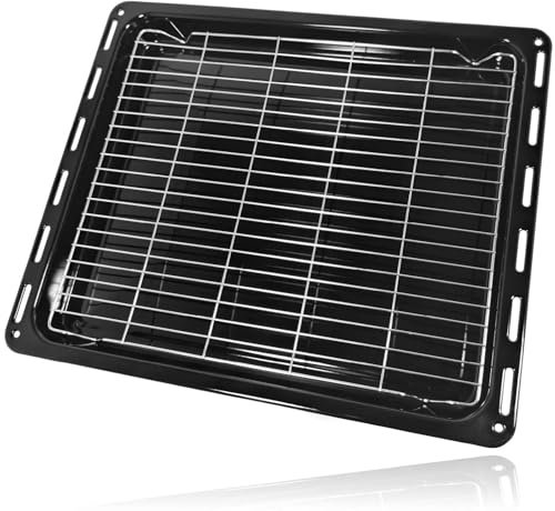 SPARES2GO Oven Grill Tray Shelf and Grid Rack for Miele (45cm x 37cm)