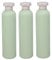 Travel Shampoo Bottles, 3PCS 260ml/8.8oz Empty Shampoo Squeeze Bottles, Plastic Refillable with Leakproof Flip Cap, Non Slip Small for Creams, Lotion