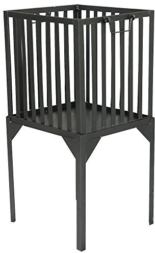 Feuerkorb Metall 32x36x72cm