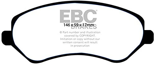 EBC Brakes DP1612 Blackstuff Brake Pads