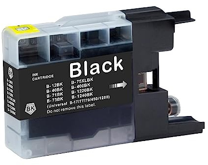 Go Inks Compatible Black LC1240Bk Ink Cartridge - 1 Pack Replacement for Brother DCP & MFC Printers - High Capacity (16ml) - 1x Black