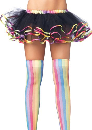 LEG AVENUE A2011 - Tüll Tutu Rock, Einheitsgröße, schwarz