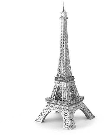 Metal Earth ICX011 - 502854, Eiffelturm, Konstruktionsspielzeug, 1 Metallplatine, ab 14 Jahren