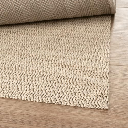 Paco Home Antirutschmatte Teppichunterlage Teppichstop Haftgitter Antirutschschutz Dämpfung rutschfest Waschbar Zuschneidbar, Grösse:80x300 cm