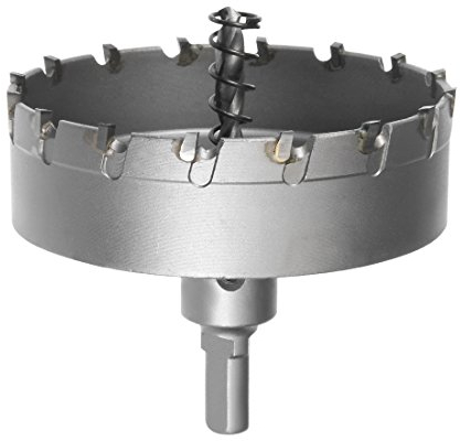 sourcing map Hartmetall Lochschneider, Lochsägen für 2mm Edelstahlblech Metall 90mm