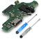 MMOBIEL Ladebuchse Kompatibel mit Huawei P30 Lite New Edition 2020 - Dock Connector USB C - Audio Jack/Mikrofon/Antenne Ersatz - Inkl. Schraubenzieher