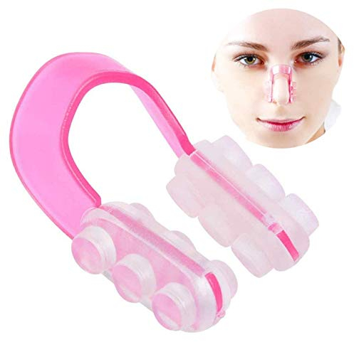 Glamza Silikon Nasenformer - Dünner Nasenbrückenheber Werkzeug - Rosa