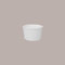 Lucgel Coppetta Bicchiere in Carta Bianca per Gelato Piccola 80 cc - 250 pezzi -
