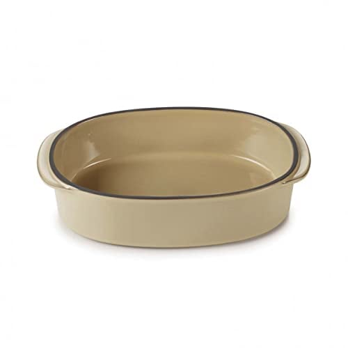 Revol Rechteckige Auflaufform Oblong 19 x 13 cm, 4 Farben – Muskat