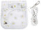 Walfront Transparent Camera Case Bag Small Camera Carry Bag Protective Clear Case Daisy PVC Camera Case with Adjustable Shoulder Strapwith Metal Adjust Buckle for Mini 11/9/8
