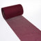 DEKO AS Shabby Chic Leinenoptik Tischläufer, Polyester geruchsneutral, 30 cm x 5 m, Bordeaux