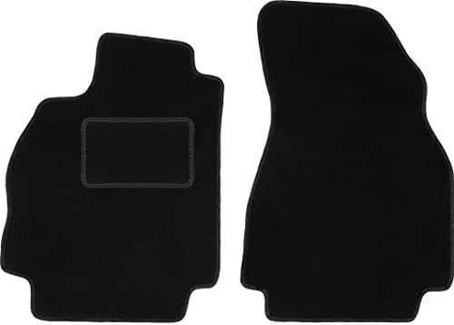 Wielganizator Automatte – Passend für Renault Megane II Schrägheck 2002-2008 – Velours – Autozubehör - Auto Fußmatten – Fußmatte Auto – 2-teilig - schwarz
