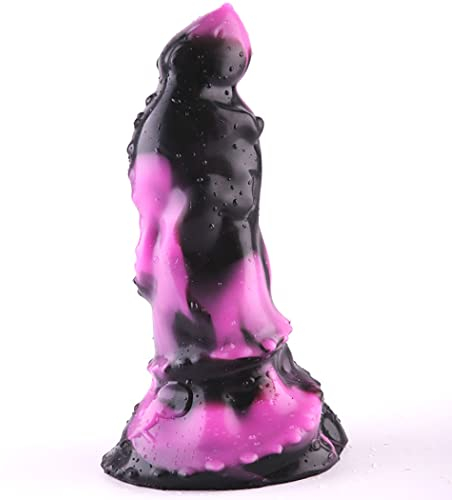 Noir pourpre - Nettoyage facile doux doux - Outil de massage en silicone