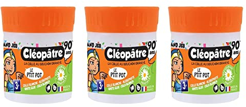 CLÉOPÂTRE 3 kleine Kleber, 80 g, 90 Jahre Edition