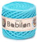 T-Shirt-Garn, Fettuccine-Spaghetti-Knäuel, zum Häkeln, Stricken, für Maskenbänder, Makramee, Bio-Baumwolle, Jerseygarn, 3–5 mm, helltürkisblau (Arctic)