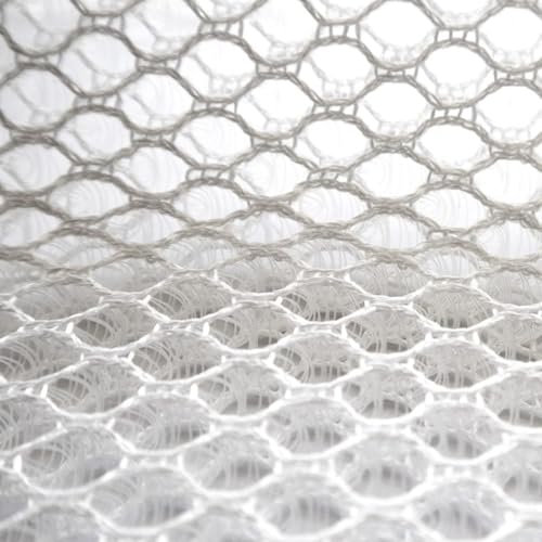 Ch.Cabanski Abstandsgewirke - Air Mesh - 3D Netzwergewirke 10mm Weiß 410g/m² | 240x200cm | Grundpreis pro qm: € 14,88