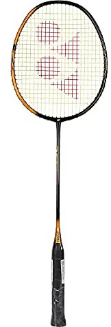 Yonex Astrox 7 DG Badmintonschläger (schwarz/blau) (4UG5) (besaitet mit BG65 bei 10,9 kg)