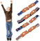 4 Stücke Kinder Keine Schnalle elastische Gürtel, verstellbare unsichtbare Stretch-Gürtel, Verstellbare Schnallenfreier Kindergürtel für Jungen und Mädchen eans Hosen Kleid Bis zu 90cm (4 Farben)