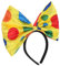 HOMSFOU Haargummis -Haargummis Haarschmuck Stirnbänder Haarbänder Haar-Accessoire Clown-Schleife Kopfschmuck Party-Stirnband Party- Haarreifen Übergroße Accessoires Haarring