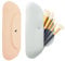 2 Pack Travel Makeup Brush Holder, Silicone Magnetic Closure, Multi-Purpose Beauty Tool Bag