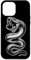 Hülle für iPhone 15 Pro Max Snake Serpent Cobra Venom Blackwork