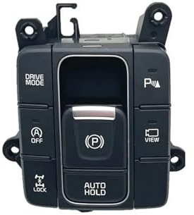 WSBOJXTH Schalter Parkbremse Kompatibel Mit Kia Für Sorento Auto Handbremse Schalter Parkplatz Taste Schalter Drivemode Parkplatz Taste Schalter Montage 93600C5350