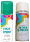 133ml washable temporary hair color spray kids adults Halloween Glitter Temporary dye (Green and white Hair Spray, 133ml)
